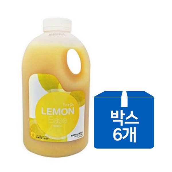 농축액/스위트컵/레몬/1.8㎏/23％/box