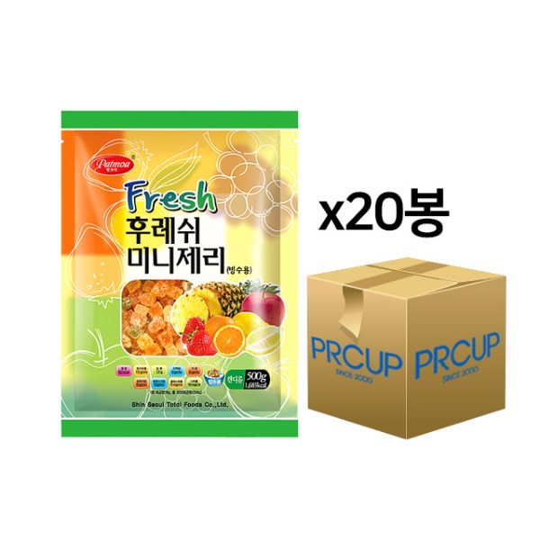 빙수/팥모아/과일맛제리/300g/Box