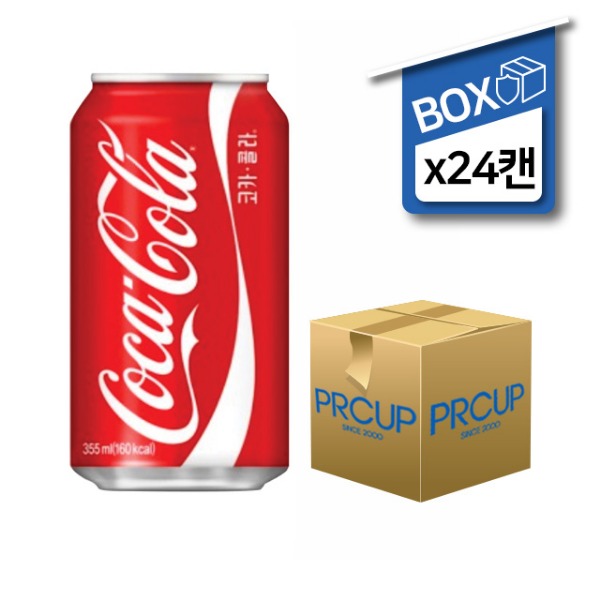 음료/탄산/코카콜라/355㎖/Box