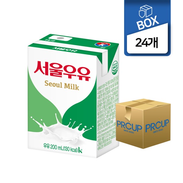 음료/멸균우유/서울/200㎖/◆면세/Box
